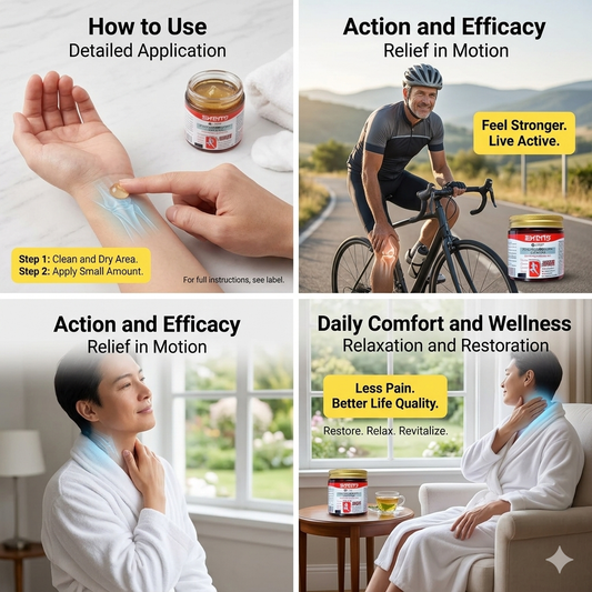 Instant Pain Relief Soothing Massage Gel (Pack of 2)
